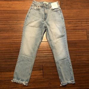 Abercrombie & Fitch Curve Love High Rise Mom Jean